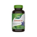 Nature's Way Borage Oil, Cold Pressed & Unrefined, GLA Supplement, 300 mg GLA και 440 mg Λινελαϊκό οξύ ανά Σερβίρισμα, 60 Softgels (Packaging May Vary)