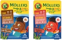 ADAMUSLLER'S | Omega 3 Capsules for Kids | Natural Omega 3 Fish with DHA and EPA | Easy to Chew, No Gluten, Lactose and Sugar | Pack of 72 | Cola & Strawberry Flavour