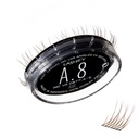 Lashify 8mm Gossamer Eyelash Refill, Ash Color, DIY bir Doğal Bakış için Lahes