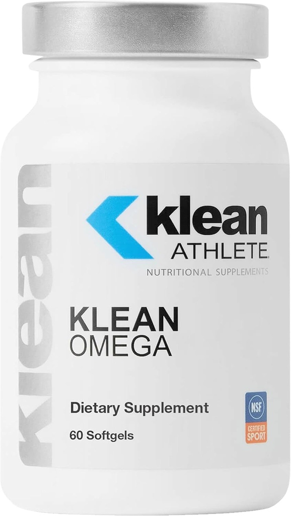 Klean Athlete Klean Omega | Threeglyceride Form'de Cardiovasculara, Nörolojik ve Ortak Sağlık | NSF Spor için Onaylandı | 60 Softgels