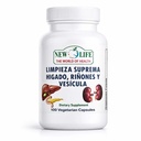 Yeni Hayat Limpieza Suprema Hígado Riñones y Vesicula, sağlıklı Liver, Dandelion Root, Milk Thistle Extract, 100 Capsules