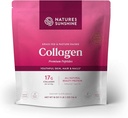 Φύσης Sunshine Collagen σκόνη τύπου I και III χόρτο Fed and Pasture Αύξηση Premium Bovine Collagen Peptides 18 Οζ