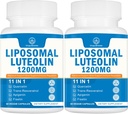 1200MG Liposomal Luteolin Supplement - En Az Metabolizma, Antioksidan Beyin için Güçlendirici