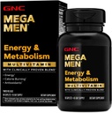 GNC Mega Άνδρες Πολυβιταμίνες, Κλινικά Αποδεδειγμένα για να αισθανθείτε καλύτερα, Ανοσολογική Υποστήριξη, Ενεργειακή Υποστήριξη, Αντιοξειδωτικά, Β Βιταμίνες, Βιταμίνη D-3, Χρονική Απελευθέρωση, 90 καταμέτρηση, 45 ημέρες προμήθεια