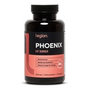 LEGION Phoenix Termogenic Fat Burners & Kiloloss Pills - 30 Hizmet, 90 Capsules (Caffeine)