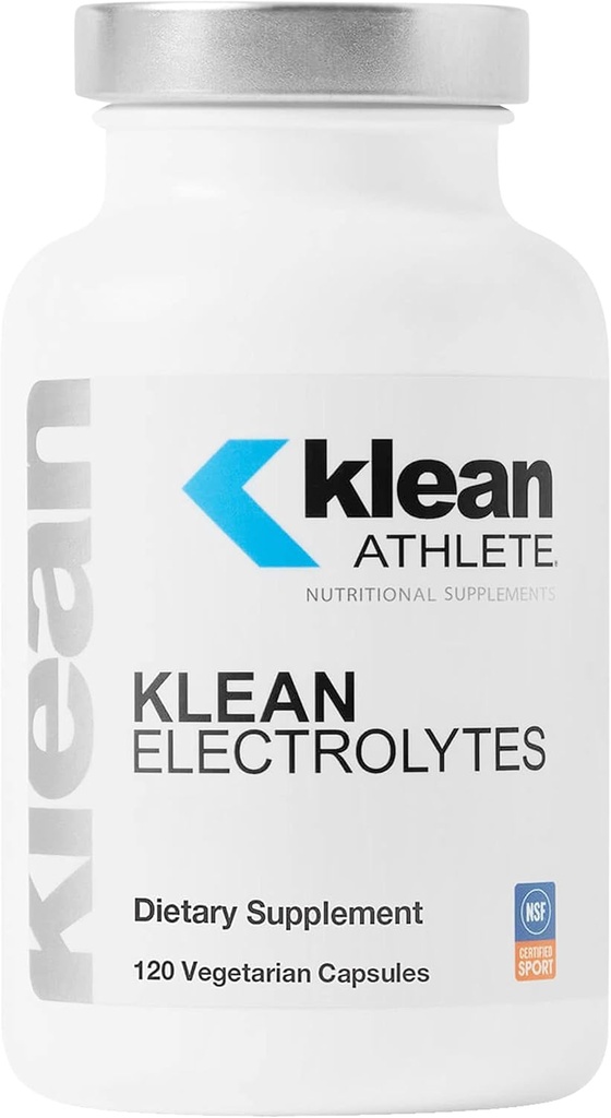 Klean Athlete Klean Electrolytes | Replenishes Minerals for Hydration to Help Achieve Optimal Health | NSF Spor için sertifikalı | 120 Capsules
