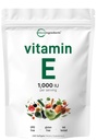 Micro Συστατικά Βιταμίνη Ε 1000IU, 240 Softgels 