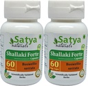 Beaki Forte Capsules 500 mg. 60 Veg. Capsule | Beaki (Boswellia Serrata) Erkekler ve Kadınlar için Kapsüller | Ayurvedic Herbal Supplement / R kaçtılar | 10:1 Forte (2 Şişeler 60 Capsules)