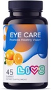LIVS Eye Care, Lutein ve Zeaxanthin, 45 Orange Gummies