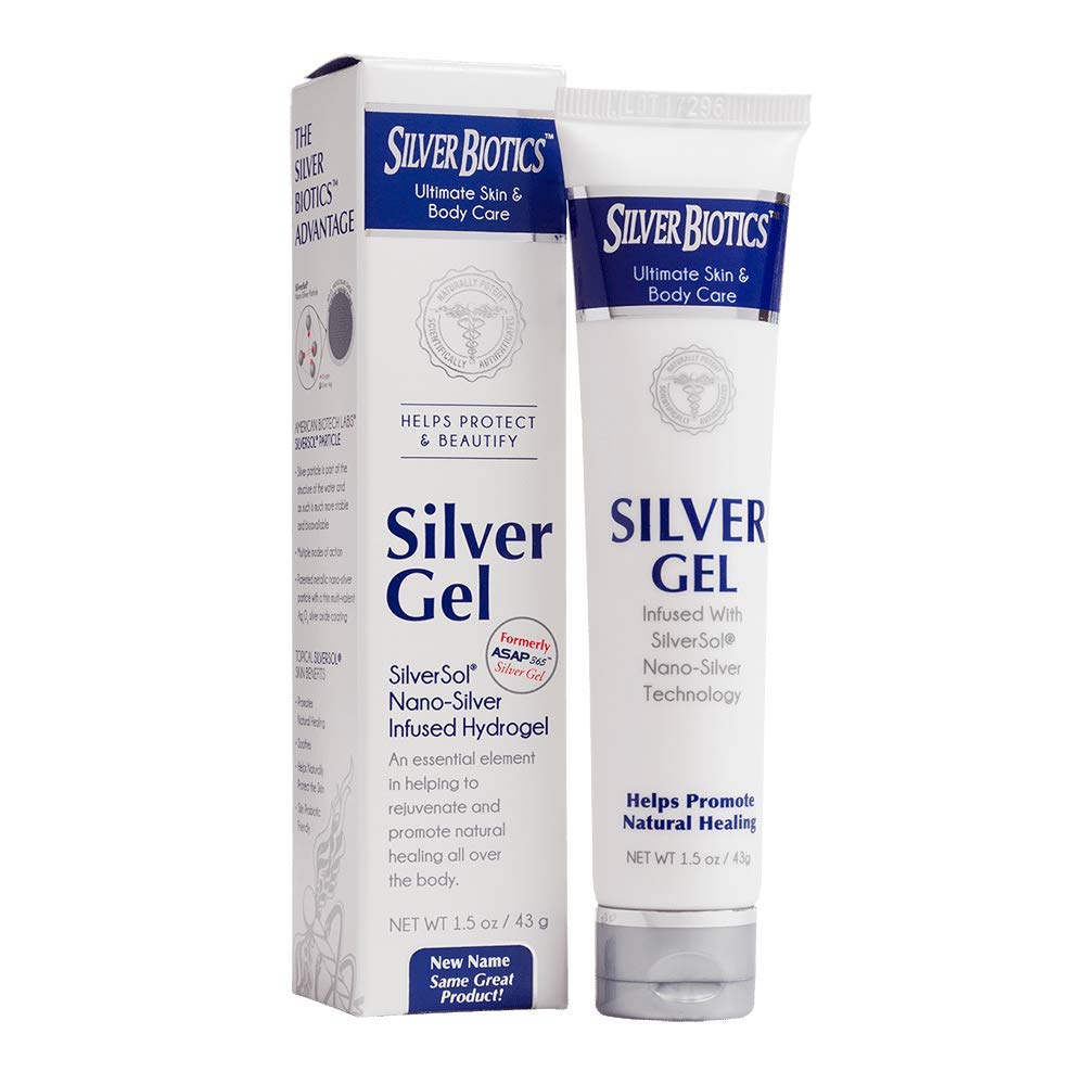 Αμερικάνικα εργαστήρια Biotech Silver Biotics Silver Gel 1.5oz