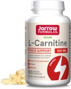 Jarrow Formulas L-Carnitine 500 mg - 100 Veggie Licaps - Enerji Üretimi için Önemli Yardımcı (ATP) Fats - Vegan - 100'e kadar
