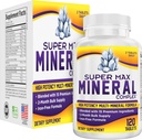 2-Month Multimineral Supplement (Iron Free) Natural Multiminerals | High-Potency Multi Mineral Supplements (15-in-1) Komed Mineraller Formula | Mineral Kompleks | 60-Day Bulk Supply | 120 Tabletler