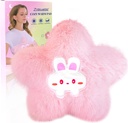 Dönem Cramps Pain Relief- Mikrodalga Isıtma Pad for Women with Moist Heat Pack for Boy Omuzları için Sevimli Yumuşak Iz Yıldız Valentines Girls for Girls