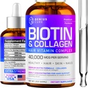Biotin & Collagen Easy Abors için damlalar - Saç Büyüme Sıvı Tamam - Sağlıklı Skin & Nails - Unisex