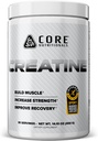 Core Nutritionals Kretine Monohidrat | Kuvveti Geliştirin, Kası Geliştirin | 5g Kretin | 80 Hizmet (Unflavored)