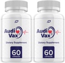 AudiVax Max καψάκια στήριξης αυτιών - AudiVax συμπλήρωμα υγείας αυτιών, Προώθηση εσωτερικής υγείας αυτιών & μέσου αυτιού με βελτιωμένη ροή - Audivax για την απώλεια ακοής & σχόλια δακτυλίων αυτιών (2 Pack - 120 κάψουλες)