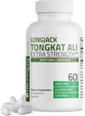 Bronson Longjack Tongkat Ali Ekstra Kuvvet, 60 Vegetarian Capsules
