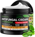 Sporcunun Ayaklanması için Antifungal Krem, Ringworm & Jock Itch - Clotrimazole% 1 ABD'de yapıldı - Ekstra Güçlü Ring Worm, Jock Itch Cream, Anti Fungal Athletes Foot Treatment for Humans Skin Fungus - 2 ozz