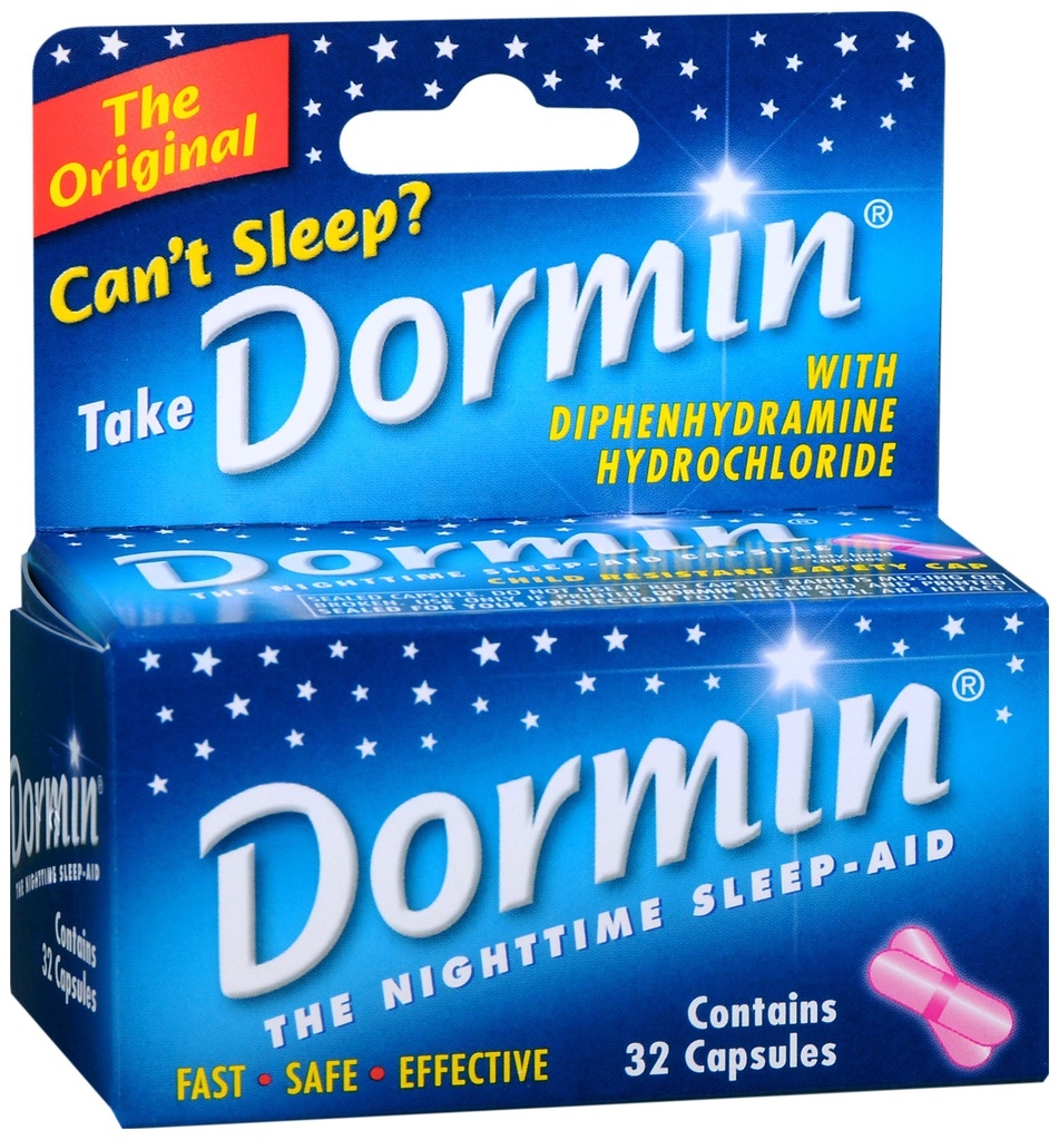 Dormin νυχτερινή βοήθεια ύπνου, 32 κάψουλες