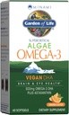 Life Minami Algae Omega 3 Vegan DHA Beyin ve Göz Sağlığı için - Orange Flavor, 500 mg Plant Temel DHA Omega-3 Vegan Algae Oil Plus Astaxanthin, No Aftertaste, 60 Easy-to-Swallow Mini Softgels