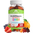 Tamam Çocuklar Multivitamin Gummies – 120 Temel Günlük Vitaminler ve Mineraller Immune Support, Focus, & Büyüme – Toddler, Çocuklar, Gençler ve Picky Eaters için Mükemmel!