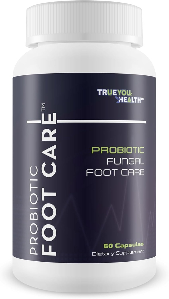 Probiotic Foot Care - Our Best Nail Fungus Support for Nails & Feet - Natural Probiotic Fungus Inhibitor Formula - Probiotic Health Support to Help Clear & Reduce Fungus in Toes & Feet