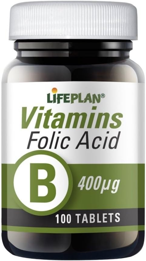 Lifeplan Folic Acid 400Mcg 100 Tablet