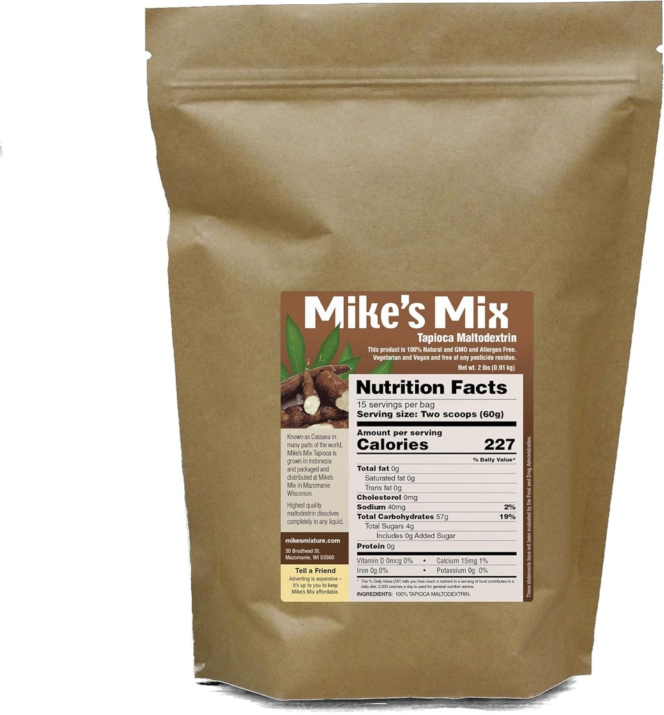 Mix Tapioca Maltodextrin του Mike (2 λίβρες)