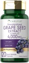 Carlyle Grape Tohumu 4.000 mg | 120 Hızlı Yayın Kapsülleri | Polifenollerle Standartlaştırılmış Ekstraksiyon Kompleksi | Gluten Ücretsiz Supplement Supplement