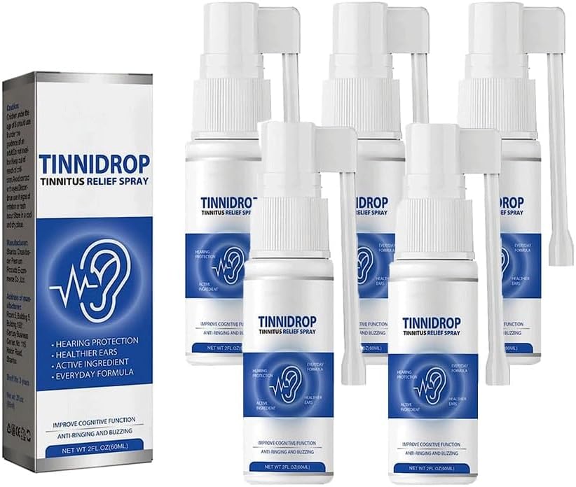 BOXBIT Tinnitus Relief Spray,Tinnitus Relief Spray, Ear Tinnitus, Ear Back, Ear Discomfort (Size: 5K 5K (Paket)
