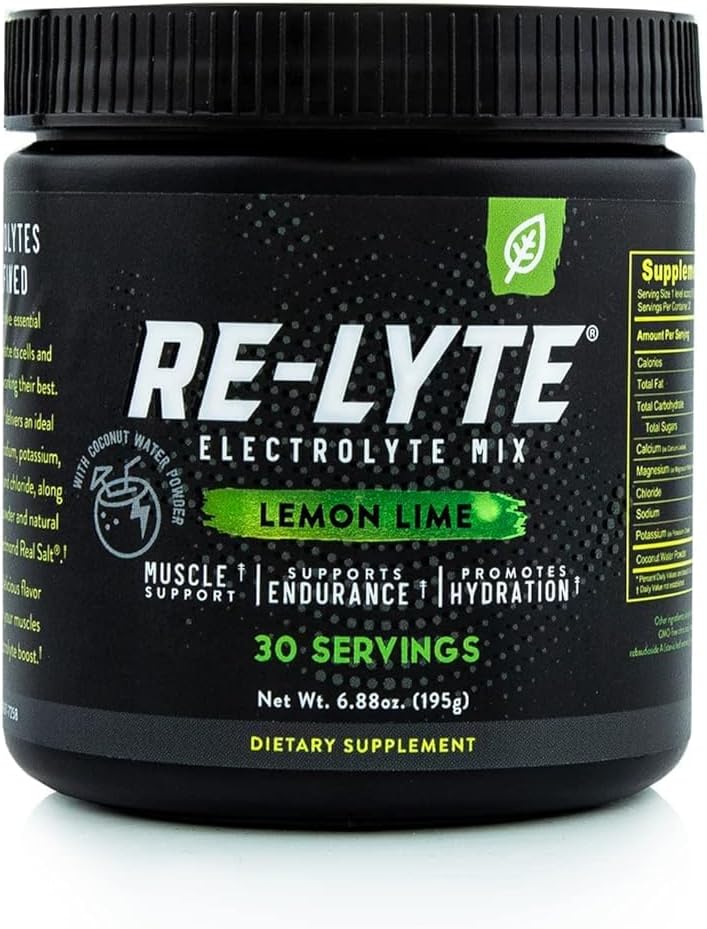 Generic Re-Lyte Electrolyte Drink Mix Lemon Lime 30 hizmet 6.88 oz.
