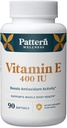 Desen Wellness Vitamini E 400 IU Supplement - Antioksit Aktivitesi - Tüm Vücut Sağlığı Destek - Hücre Hasarına Karşı Mücadele - 3rd Parti Lab Test Edildi - 90 Soft Gels