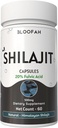 Shilajit Capsules 500 mg |% 20 Extract Toz | Purified Asfaltum Supplement High-Potency Interd Extract | Non-GMO, Gluten-Free | Premium Quality (60 Kont)