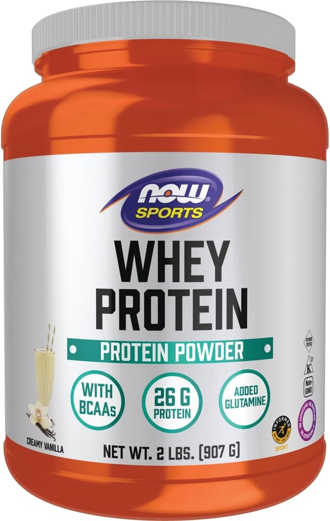 Şimdi Gıdalar Spor Whey Protein Doğal Vanilla - 2 lbs