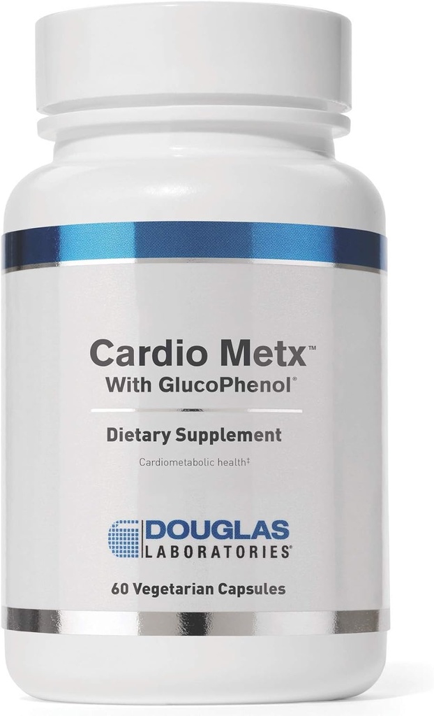 Douglas Laboratories - Cardio MetX με GlucoPhenol - Clinically Studied Fruit Extracts of Amla, Strawberry, and Cranberry with Chromium to Support Cardiometabolic Health - 60 Κάψουλες