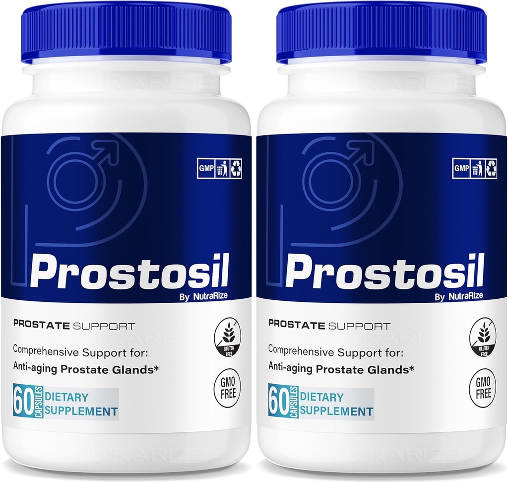 (2 Pack) Prostosil Capsules, All Natural Formula For Prostate Health Support, Kontrol ve Genel Sağlık için Enbal Supplement, Prosto sil Vitamin Pills Resmi İnceleme (120 Capsules)