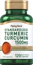 Piping Rock Turmeric Curcumin Complex 1500mg 