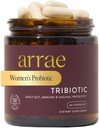 Arrae Tribiyotik, Kadınlar için Probiyotikler, Vaginal pH Dengesi için Destek, Gut, Immune ve Feminine Health, Prebiyotiks, Probiyotiks, Postbiyotiks, 60 Count