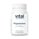 Vital Nutrients - Pregnenolone - Υποστηρίζει τη διάθεση, τη μνήμη και την ανοσοποιητική λειτουργία - 60 κάψουλες χορτοφάγων ανά φιάλη - 10 mg