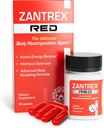 Zantrex Red Body Recomposition & Active Energy ATM Supplement | Destekler Body Sculpting, Artan Focus & Workout Performansı | 28 Capsules
