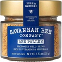 Bee Pollen Supplement by Savannah Bee - Immune System Support - Güçlü Antioksi - Vitaminler ve Minerallerde Zengin - 100% Doğal ve Raw