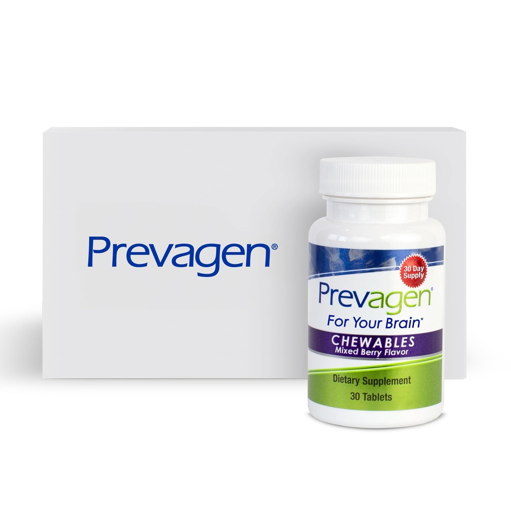 Prevagen Regular Strength Karma Berry Chewables - 30 Tablet (1 Ay Supply) | Apoaequorin Plus Vitamin D3