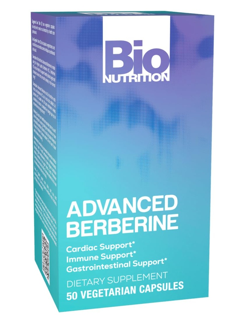 Bio Beslenme Gelişmiş Berberine 50 Vejetaryen Capsules | 1.200 Milligram Berberine | Immune System | Sağlıklı GI