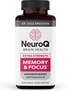 HayatSezonları NöroQ Memory & Focus Extra Strength with DHA-400 - Boosts Cognitive Performance - Supports Neuroprotection & Concentration - Huperzine A, Gotu Kola, Coffee & More - 60 Capsules