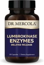 Dr. Mercola Lumbrokinase Enzymes - Gecikme Formül - Cardiovascular & Enerji Desteği için Diyet Supplement - Non-GMO, Gluten-Free & Soy-Free - 30 Capsules (30 hizmet)