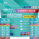 Elektrolyte Toz Sugar-Free Hydration Packets Çeşitli Paket HydroMATE 30 Sticks