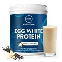 MRM Beslenme Yumurta Beyaz Protein | Vanilla Flavored | 23g Fat-Free protein | Digestive enzimlerle | En Yüksek Biyoloji Değeri | Klinik Olarak Test Edildi | 10 Hizmet