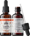 Βάμμα Ginger, οργανικό εκχύλισμα Ginger (Zingiber officinale) Αποξηραμένη ρίζα, συμπλήρωμα Ginger, Ginger ΗΠΑ