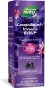 Nature's Way Sambucus Cough Relief + (1) Immune Syrup*, Better Faster(1), Klinik olarak Proven South African Geranium, Elderberry Extract, C & çinko, 8 Oz (Pazarlama May Vary)