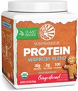 Organik Bitki Tabanlı Protein Toz | Vegan Organik Protein Toz Gingerbread Flavored with BCAA replicas & Hemp Seed Pea Mix | Non-GMO Soy Süt Filler & Gluten Free (Gingerbread, 15 Hizmet)